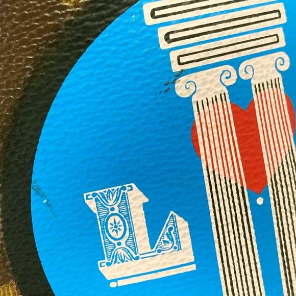 LOUIS VUITTON M42844 My Monogram World Tour Neverfull MM Tote Bag Shoulder Bag - Picture 12 of 16